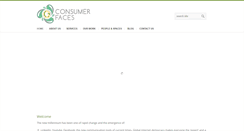 Desktop Screenshot of consumerfaces.com